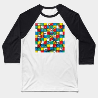 Snakes and Ladders 86 Baseball T-Shirt